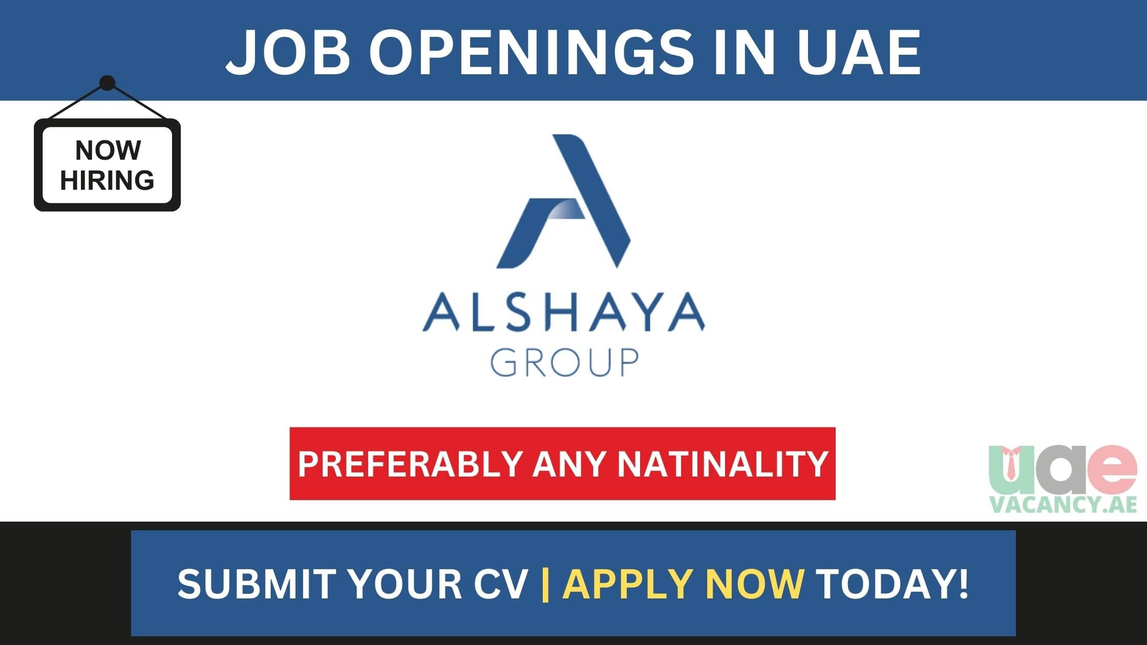 Alshaya Careers in UAE
