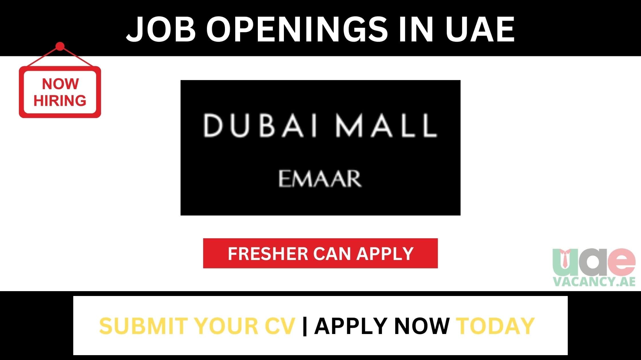 Dubai Mall Careers in UAE