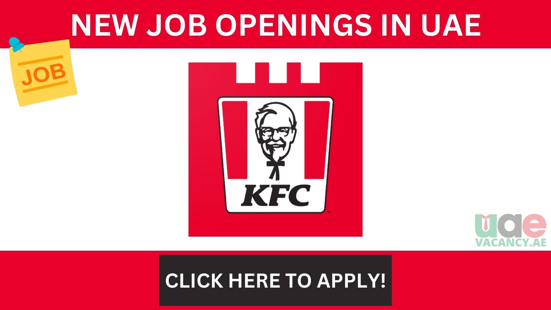 KFC Careers in UAE